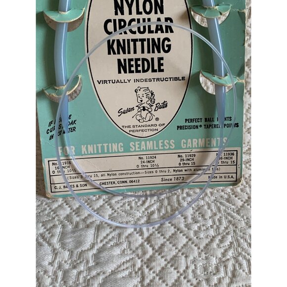 Susan Bates Circluar Knitting Needle 29 inch size 10 - New - Picture 3 of 11